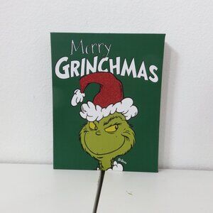 Dr Seuss the Grinch (Merry Grinchmas) 14 x 11" inches